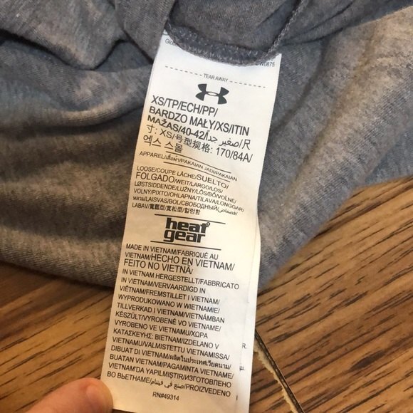 University of Utah utes under armour baseball style shirt size XS - Picture 6 of 6